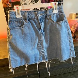 Denim skirt